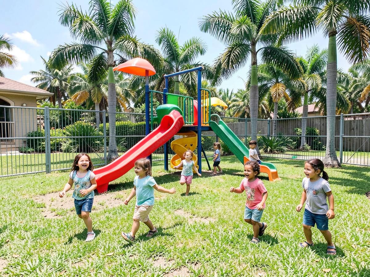 Demo photo: children playing outdoors